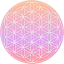 FOLgradientp-NowHealing-ElmaMayer Healing Helix - Flower of Life - Now Healing with Elma Mayer